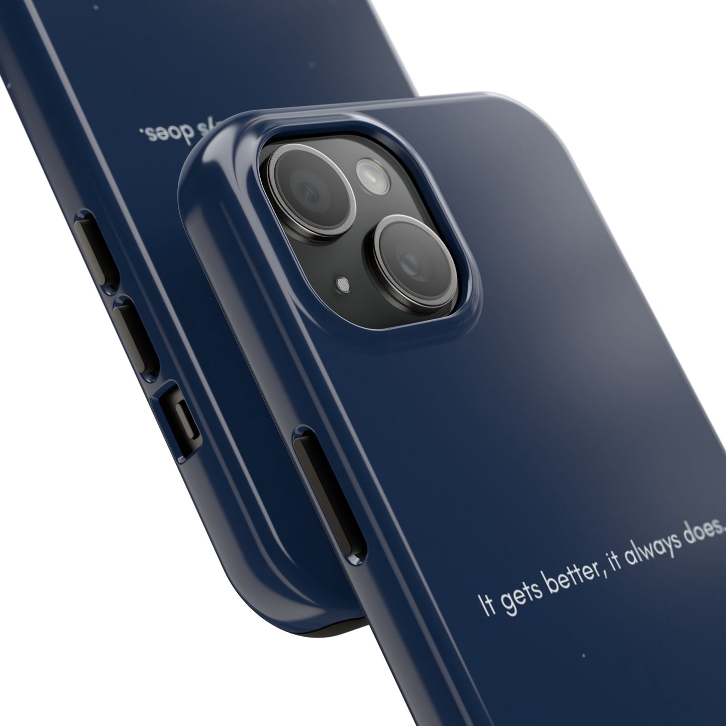 Motivational Tough Phone Cases, Anime-inspired Phone Case, Unique Gift for Friends, Phone Accessory, Encouraging Quote