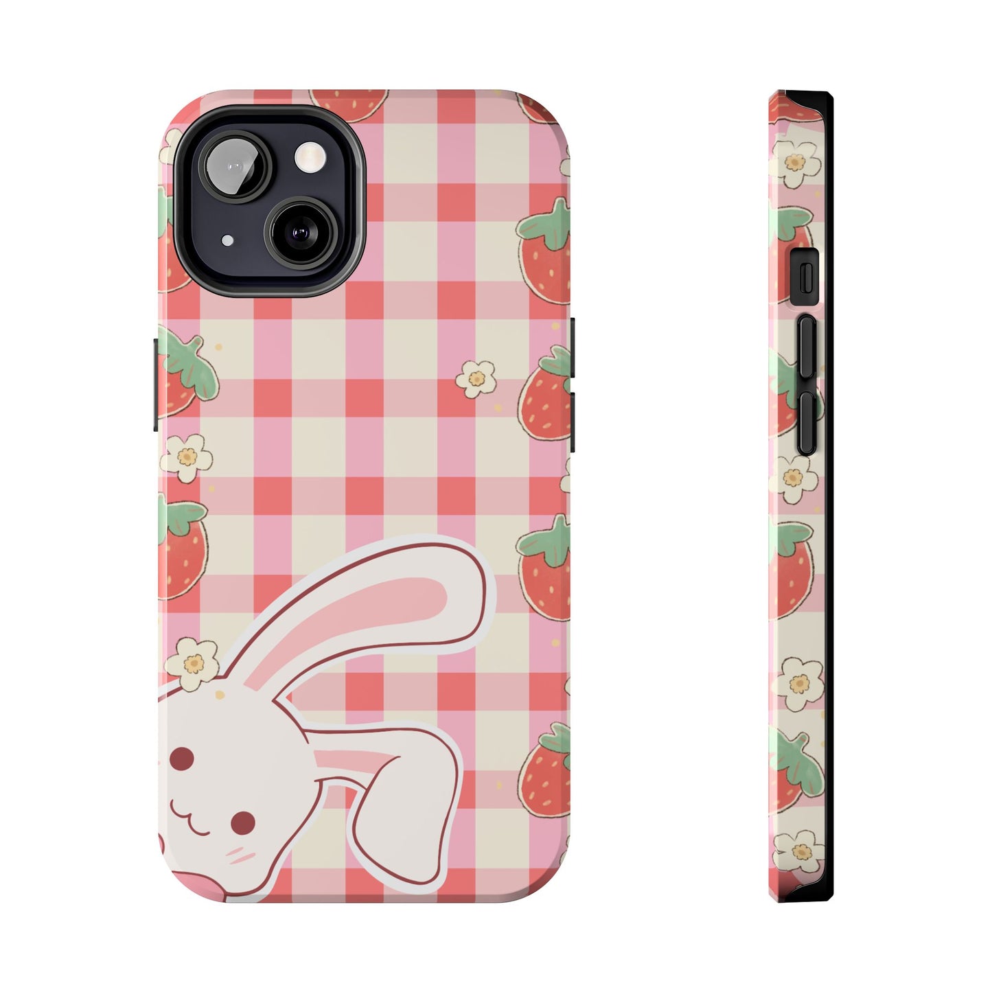 Cute Strawberry Bunny Phone Case
