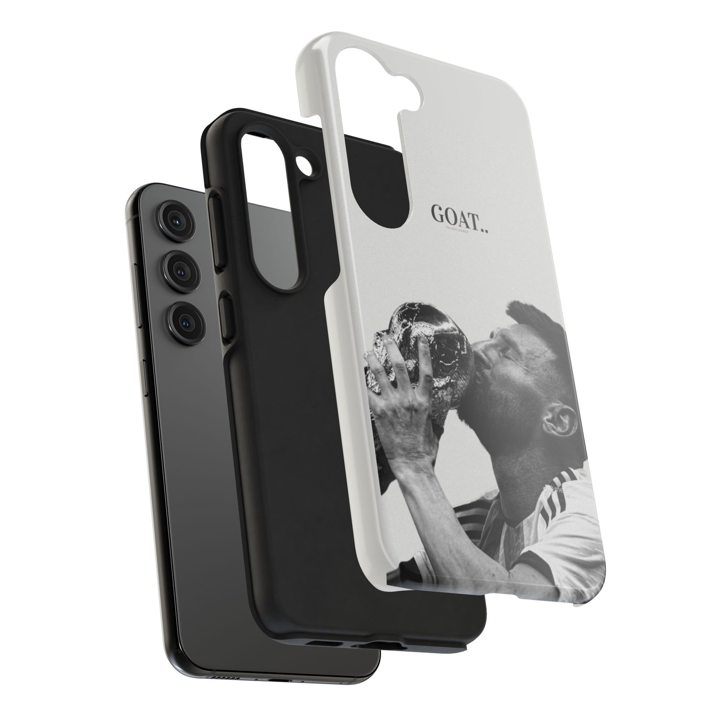 Soccer GOAT Phone Case, Tough Phone Case, Sports Accessory, Gift for Soccer Fans, Mens Birthday Gift, Unique Phone Cover