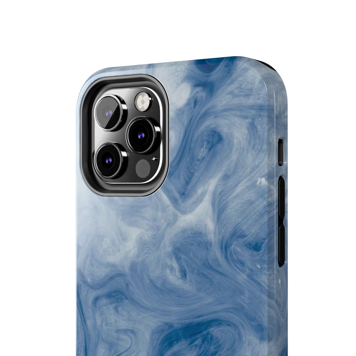 Marble Blue Tough Phone Cases, Phone Protection, Unique Design, Fashion Accessory, Gift for Her, Trendy Smartphone Cover