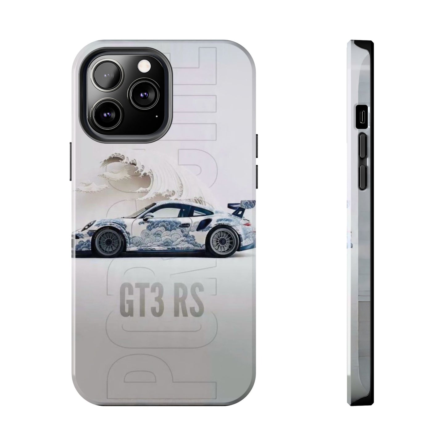 Porsche GT3 RS Tough Phone Case, Durable Phone Cover, Automotive Enthusiast Gift, Car Lover Accessory, Racing-Themed Protection
