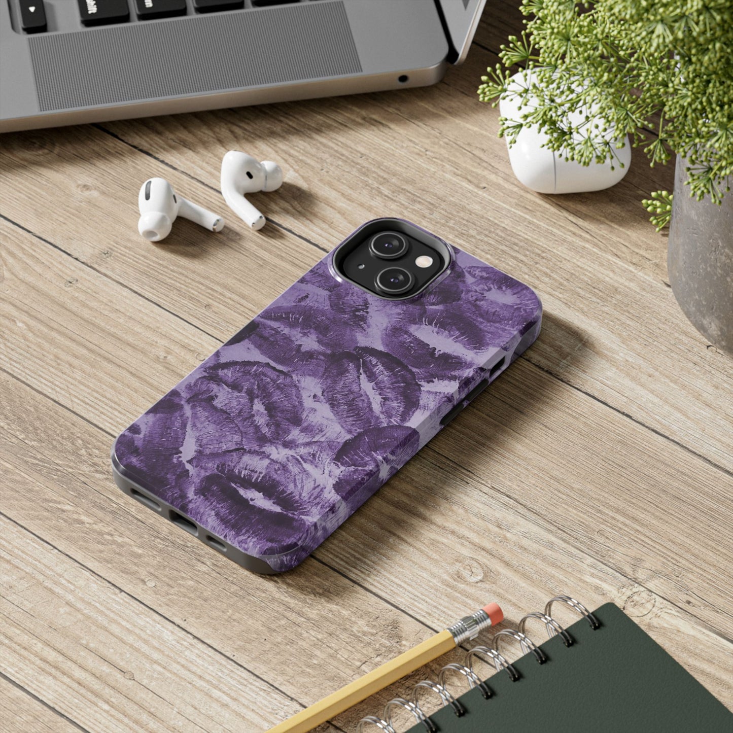Purple Kiss Phone Case, Tough Case for iPhone & Samsung, Chic Gift for Friends, Stylish Protection, Trendy Phone Accessories