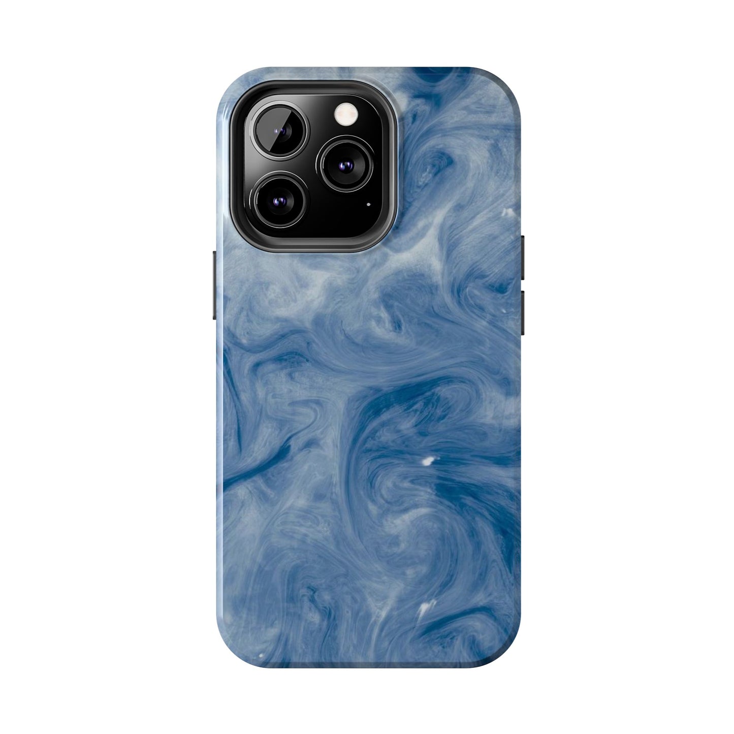 Marble Blue Tough Phone Cases, Phone Protection, Unique Design, Fashion Accessory, Gift for Her, Trendy Smartphone Cover