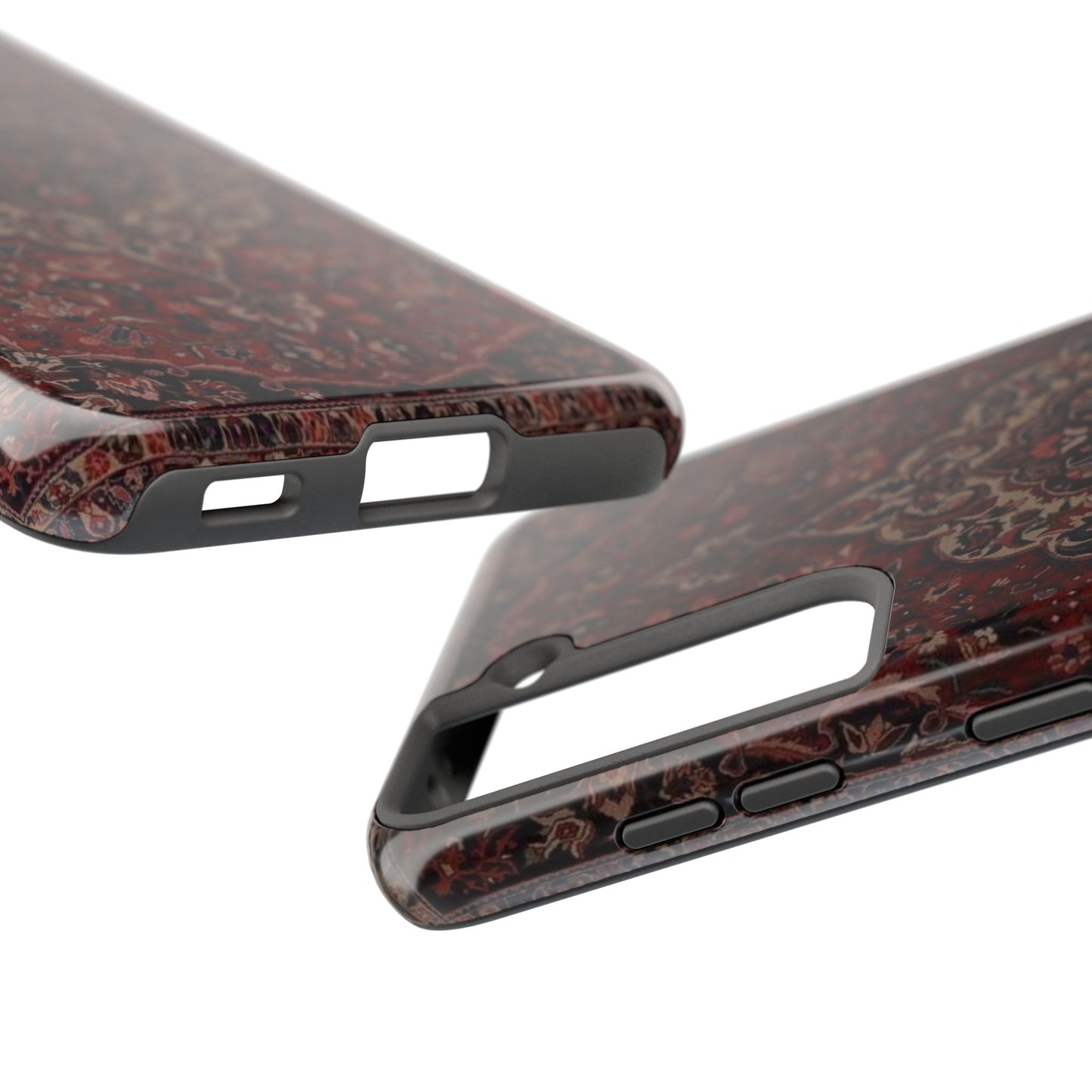 Bohemian Rug Pattern Tough Phone Case, Boho Chic Accessory, Stylish Phone Protection, Unique Gift Idea, Trendy Tech Gear