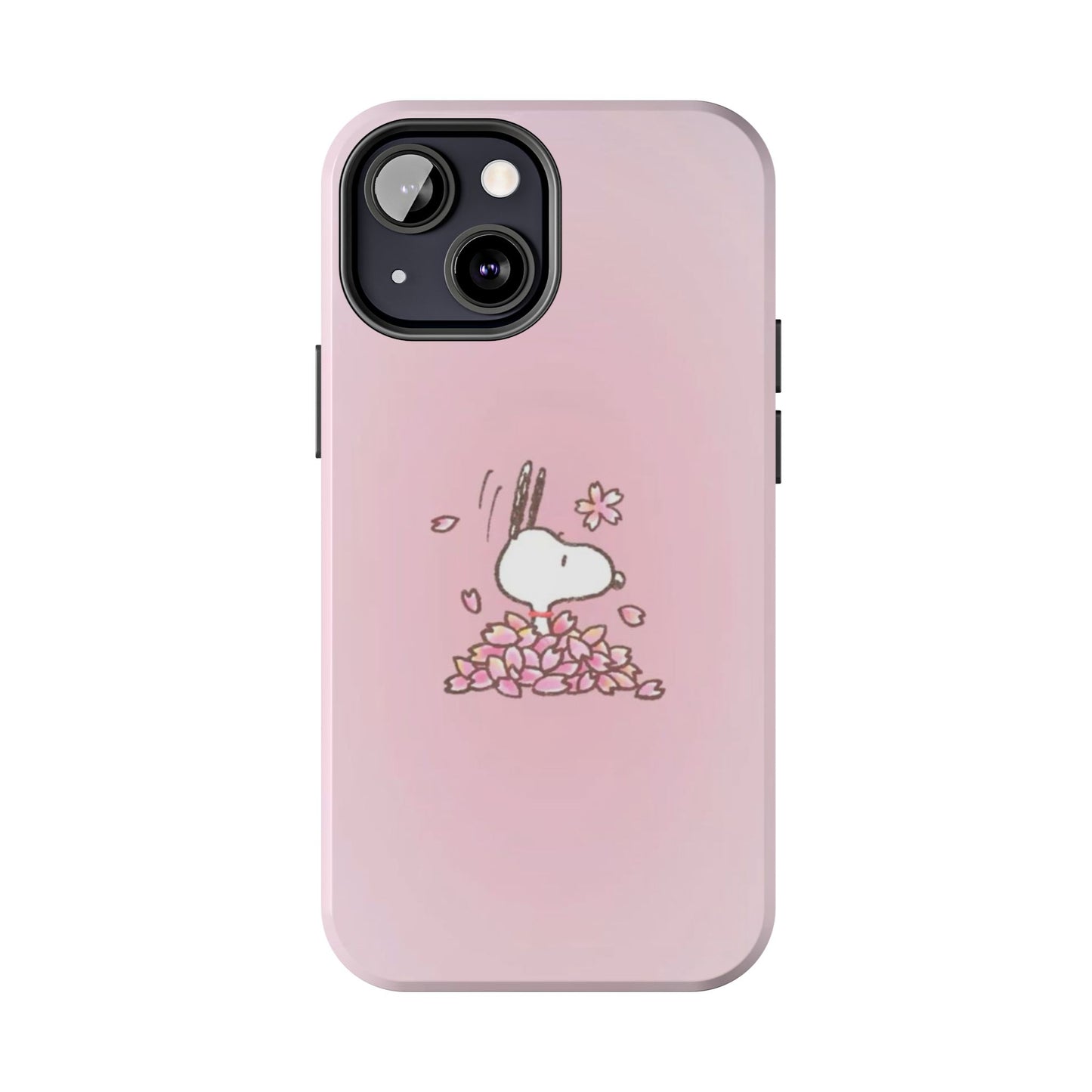 Cute Bunny Floral Tough Phone Cases, Spring Accessories, Gift for Her, Durable Cell Case, Pet Lovers, Unique Spring Decor