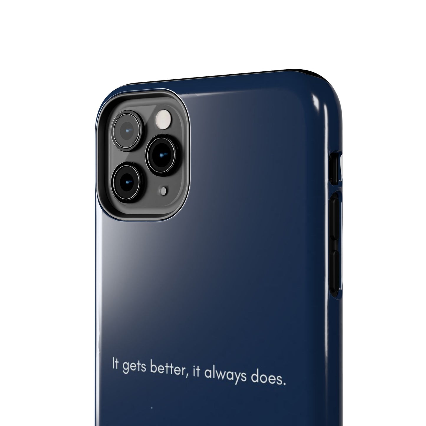 Motivational Tough Phone Cases, Anime-inspired Phone Case, Unique Gift for Friends, Phone Accessory, Encouraging Quote