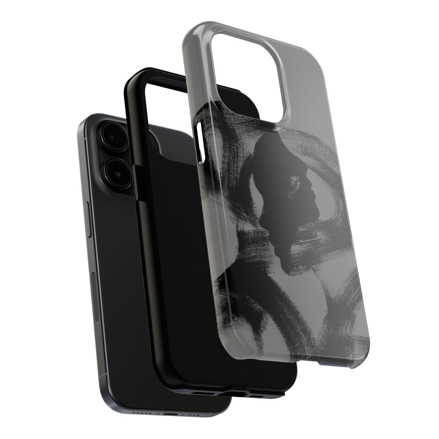 Stylish Tough Phone Cases, Unique Phone Covers for Art Lovers, Edgy Smartphone Accessories, Gifts for Friends, Minimalist Design