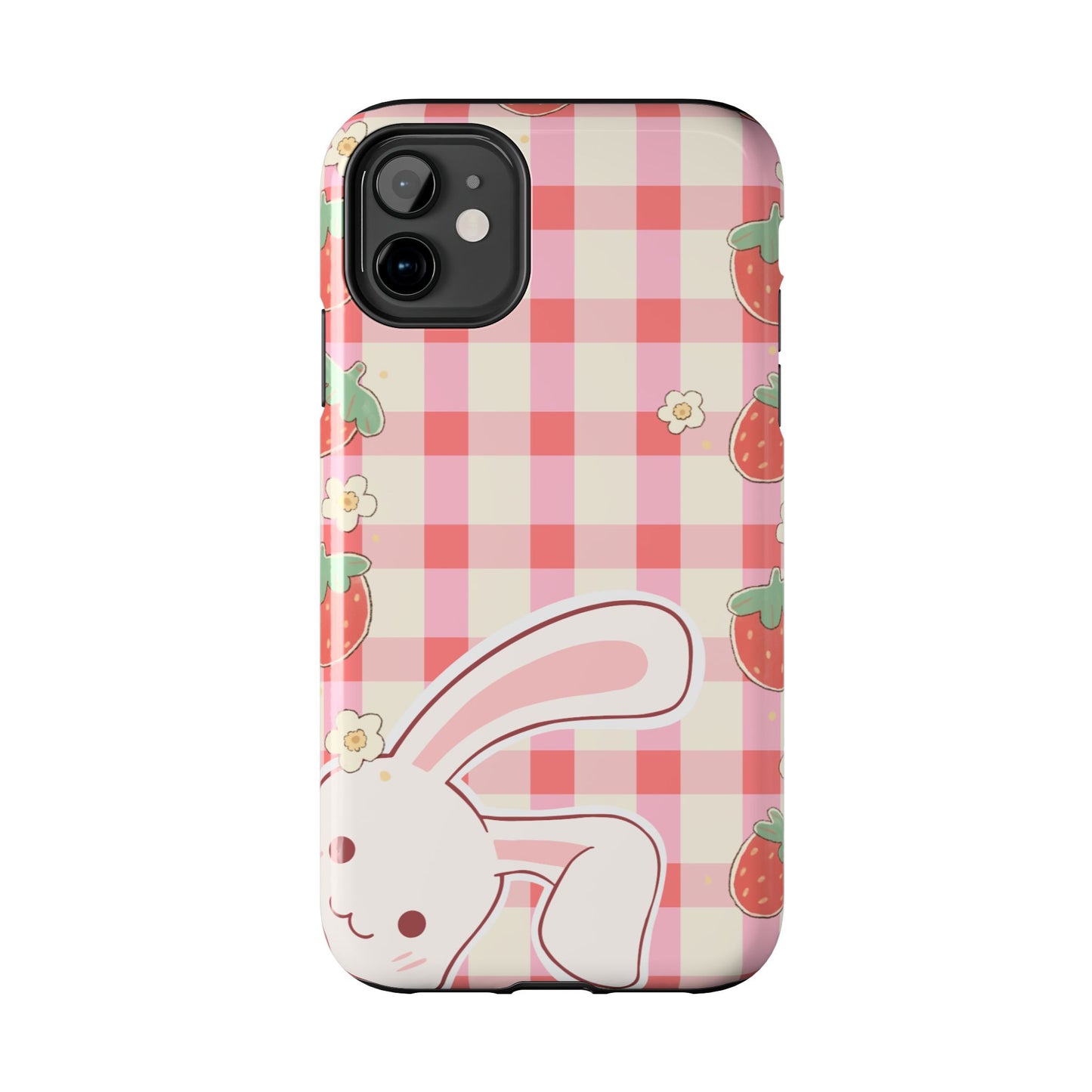 Cute Strawberry Bunny Phone Case