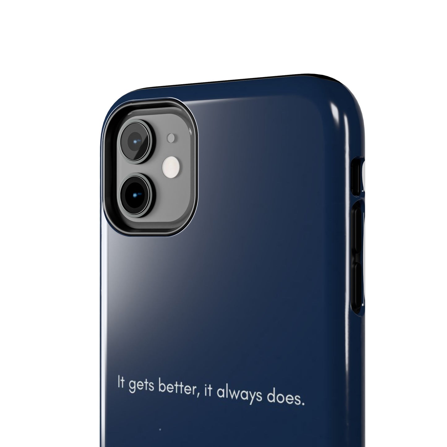 Motivational Tough Phone Cases, Anime-inspired Phone Case, Unique Gift for Friends, Phone Accessory, Encouraging Quote