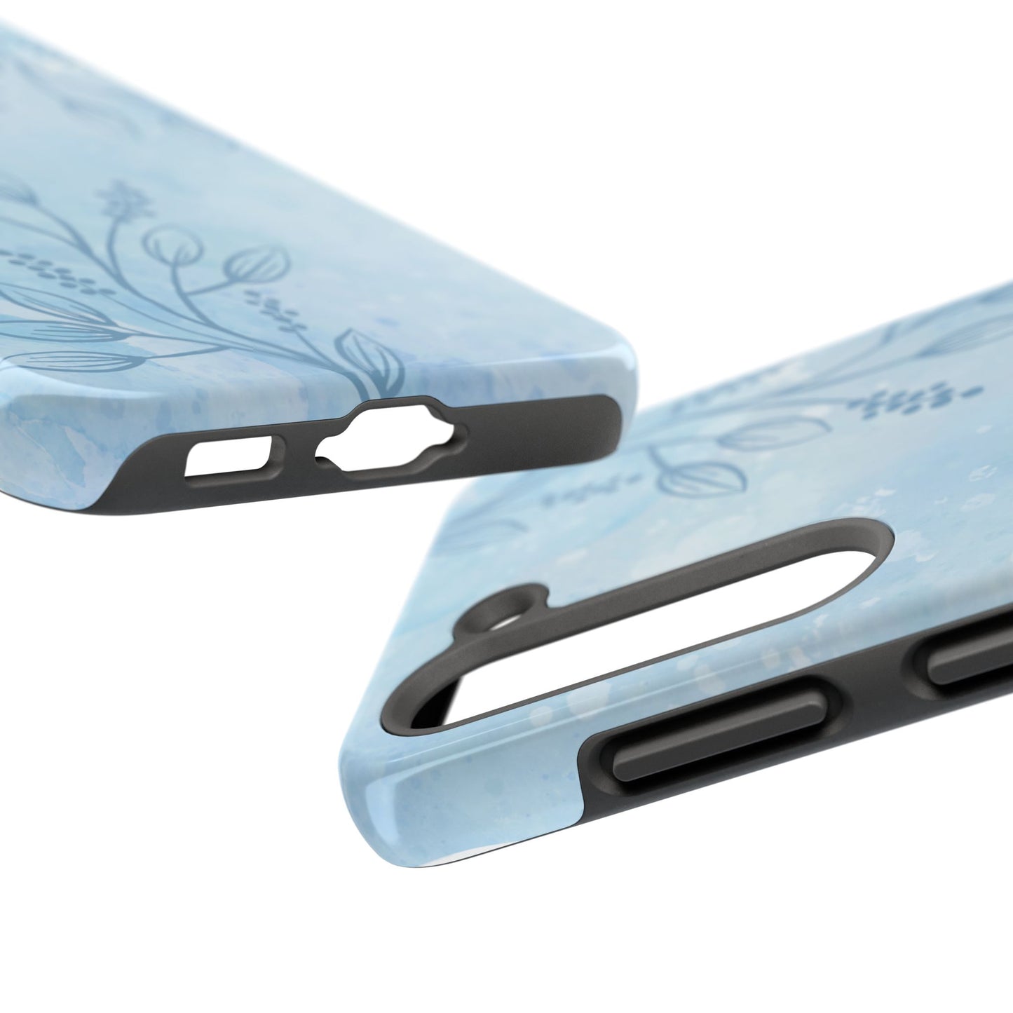 Elegant Floral Tough Phone Cases for Protection, Stylish Phone Cover, Trendy Tech Accessory, Ideal Gift for Birthdays, Mother's Day