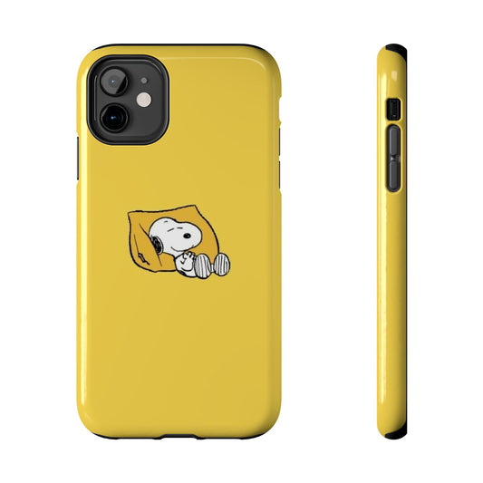 Snoopy Tough Phone Cases, Cute Phone Cover, Dog Lover Gift, Cartoon Character Case, Durable Phone Protector, Unique Phone Accessories