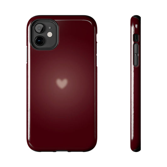 Heartbeat Tough Phone Cases, Secure Cell Phone Cover, Durable Gift for Couples, Valentine’s Day Essentials, Cute Tech Accessories