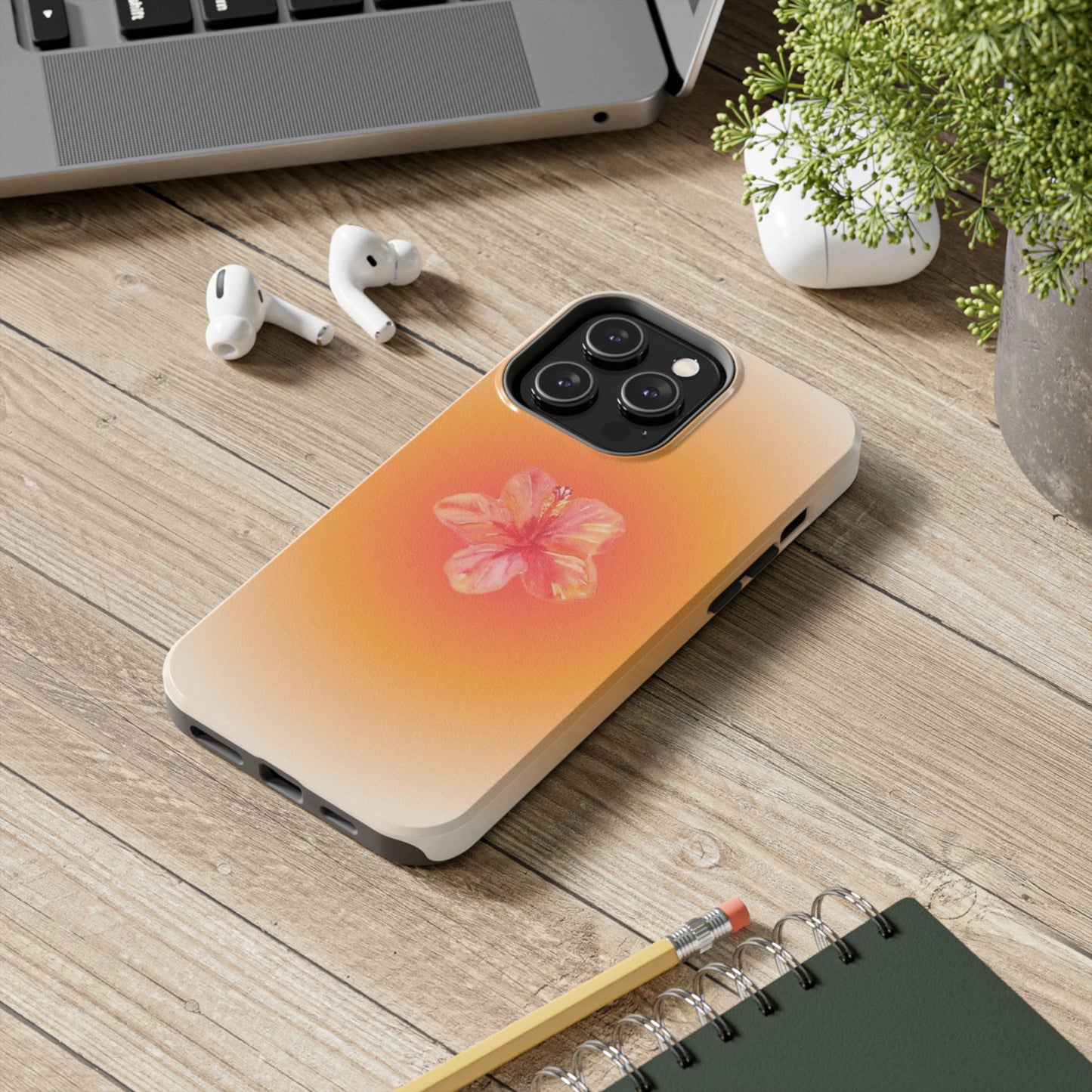 Tropical Floral Tough Phone Cases - Stylish Protection for Adventurers, Summer Vibes, Gifts for Nature Lovers, Vacation Essentials