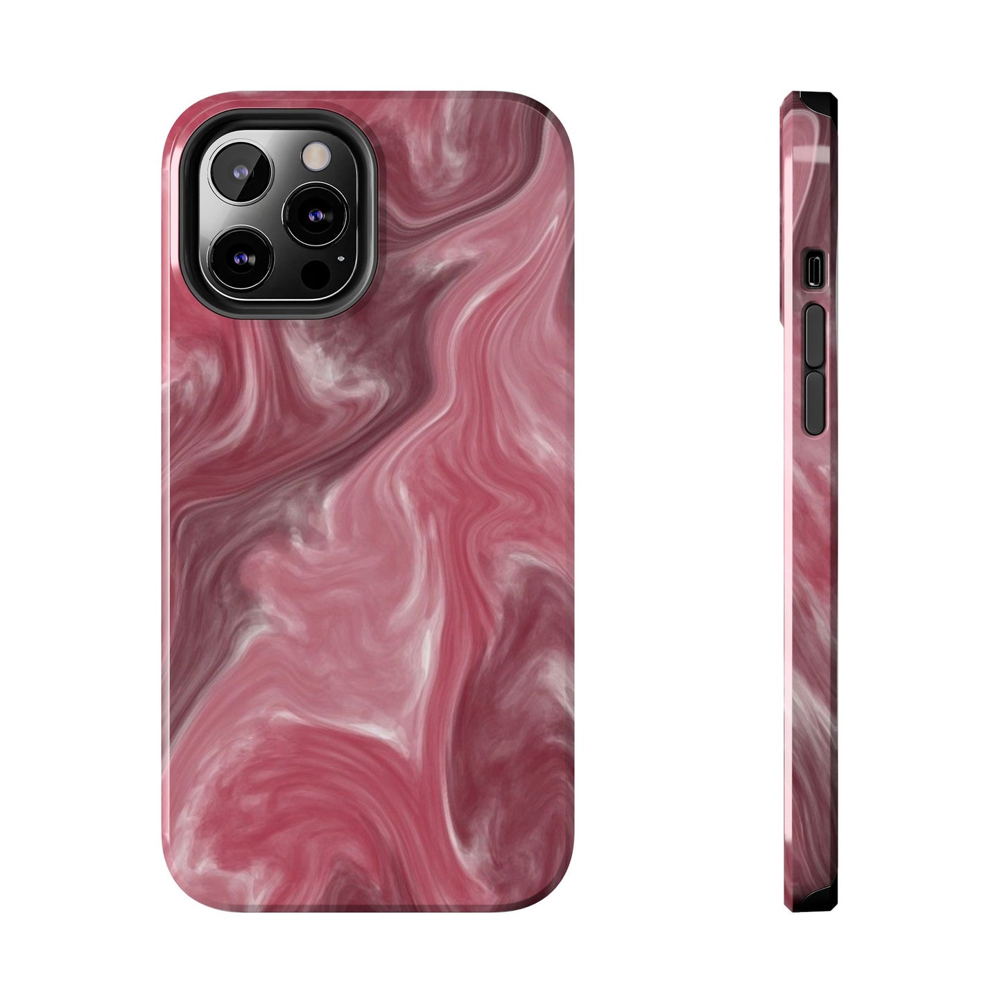 Stylish Marble Phone Case - Tough Shockproof Cover, Apple iPhone, Samsung Galaxy, Gift for Her, Trendy Accessory