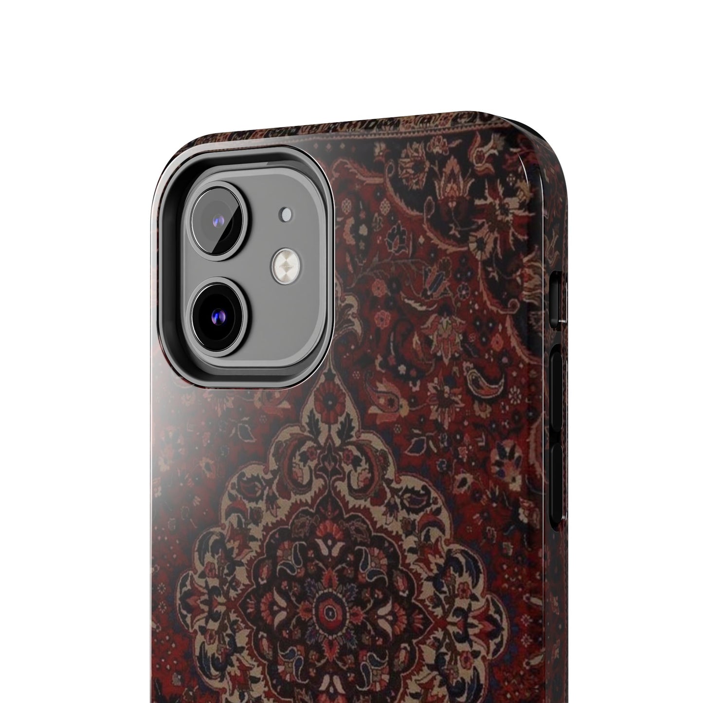 Bohemian Rug Pattern Tough Phone Case, Boho Chic Accessory, Stylish Phone Protection, Unique Gift Idea, Trendy Tech Gear