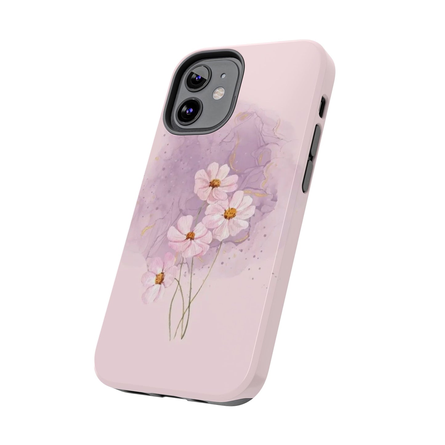 Floral Tough Phone Cases, Protective Phone Cover, Flower Design Case, Stylish Gift for Her, Mother’s Day, Birthday Present