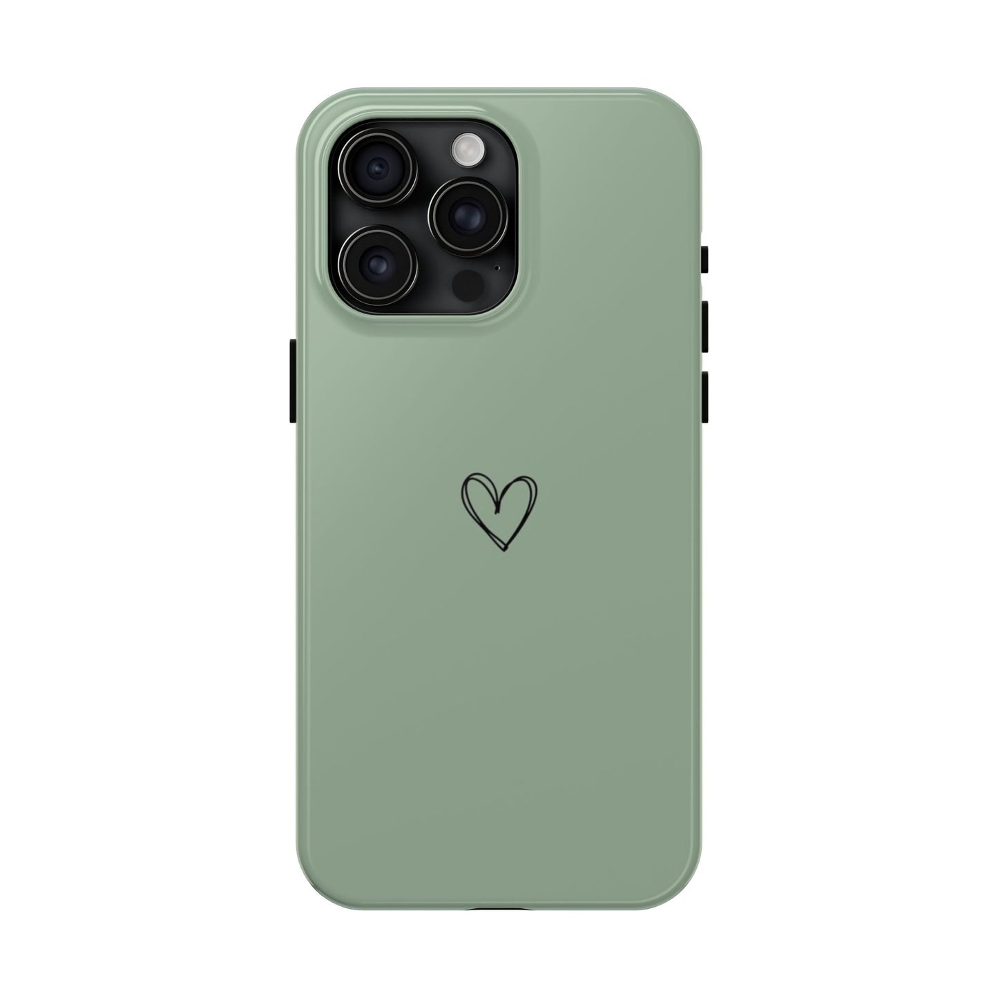 Stylish Tough Phone Cases with Heart Design, Cute Mobile Covers, Unique Gifts for Him/Her, Durable Accessories, Birthday/Friends/Valentine's