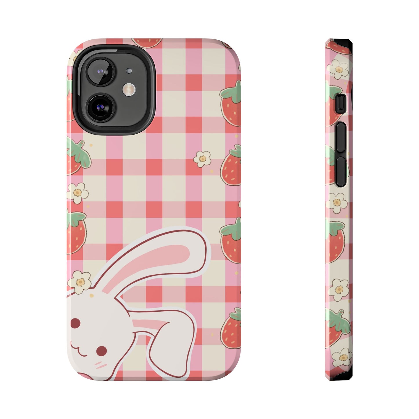 Cute Strawberry Bunny Phone Case