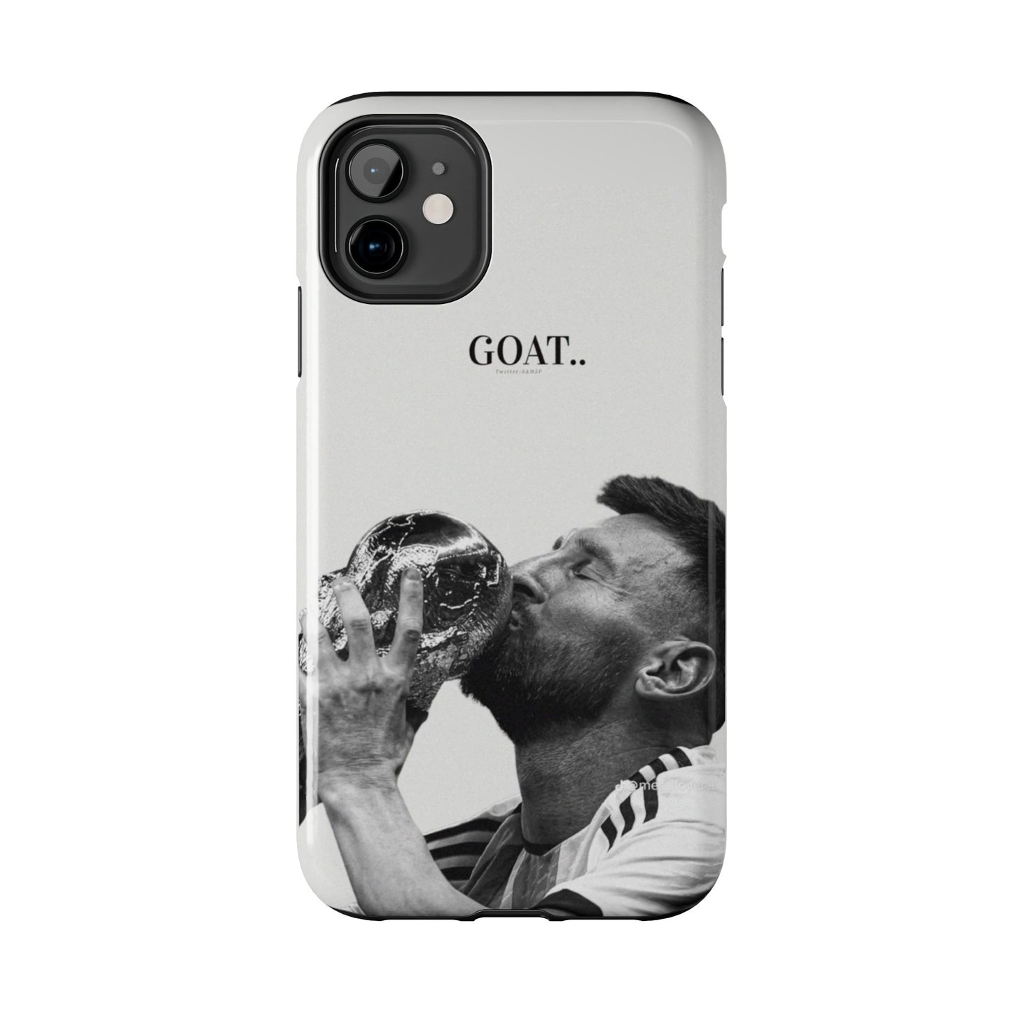 Soccer GOAT Phone Case, Tough Phone Case, Sports Accessory, Gift for Soccer Fans, Mens Birthday Gift, Unique Phone Cover
