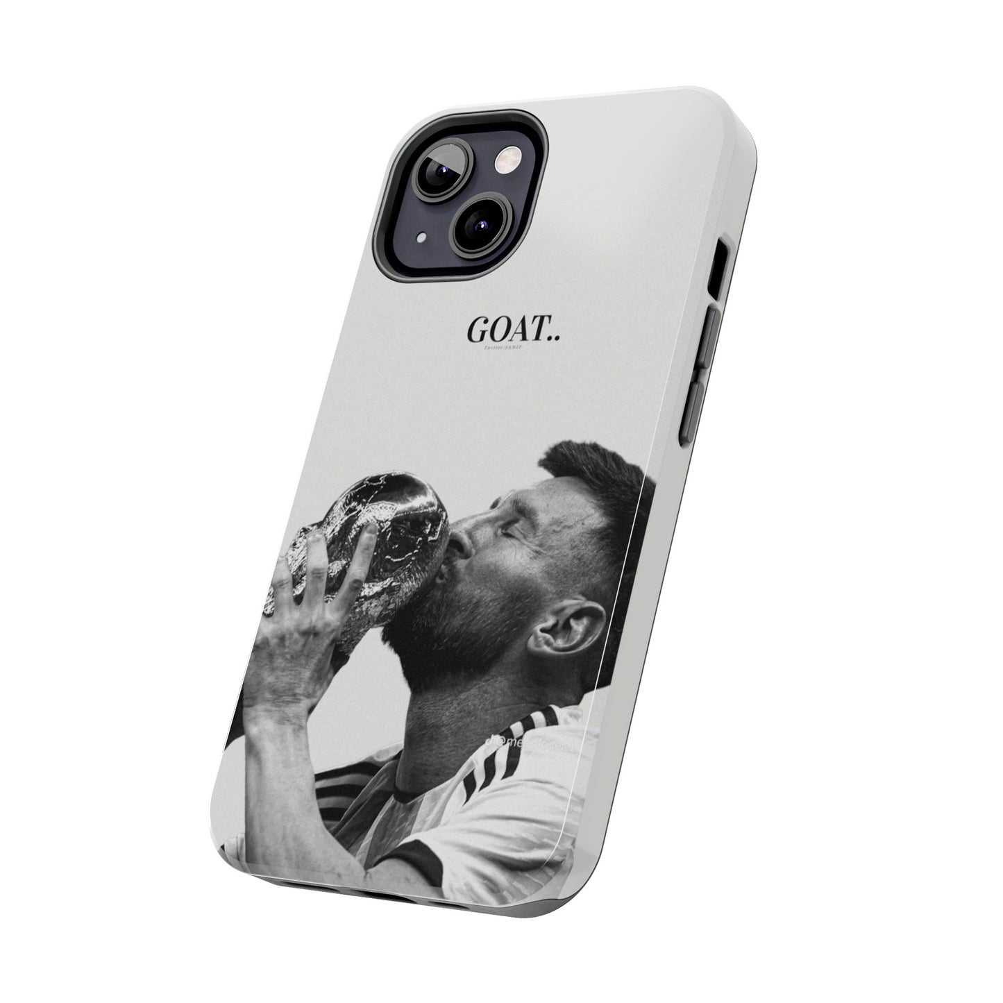Soccer GOAT Phone Case, Tough Phone Case, Sports Accessory, Gift for Soccer Fans, Mens Birthday Gift, Unique Phone Cover