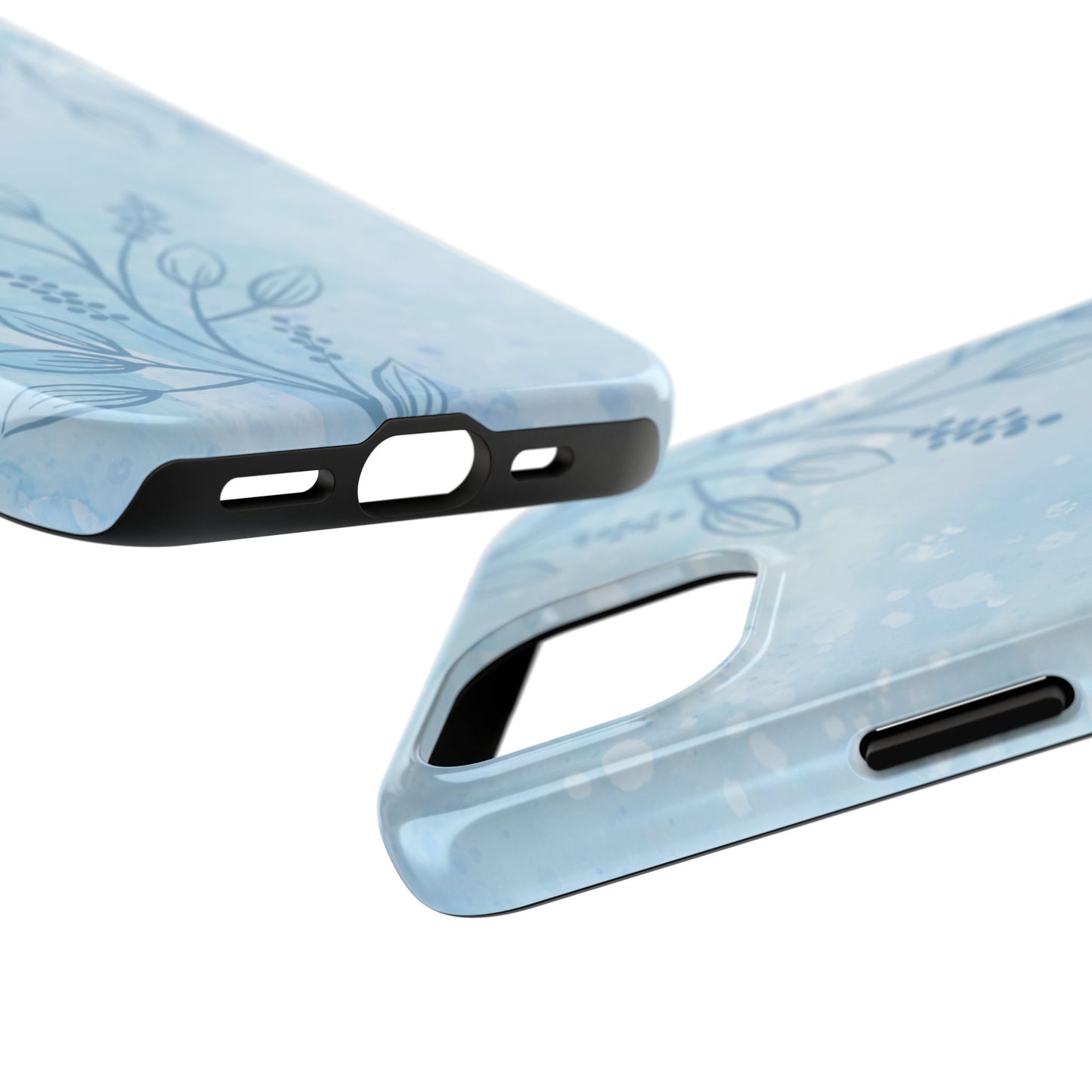Elegant Floral Tough Phone Cases for Protection, Stylish Phone Cover, Trendy Tech Accessory, Ideal Gift for Birthdays, Mother's Day