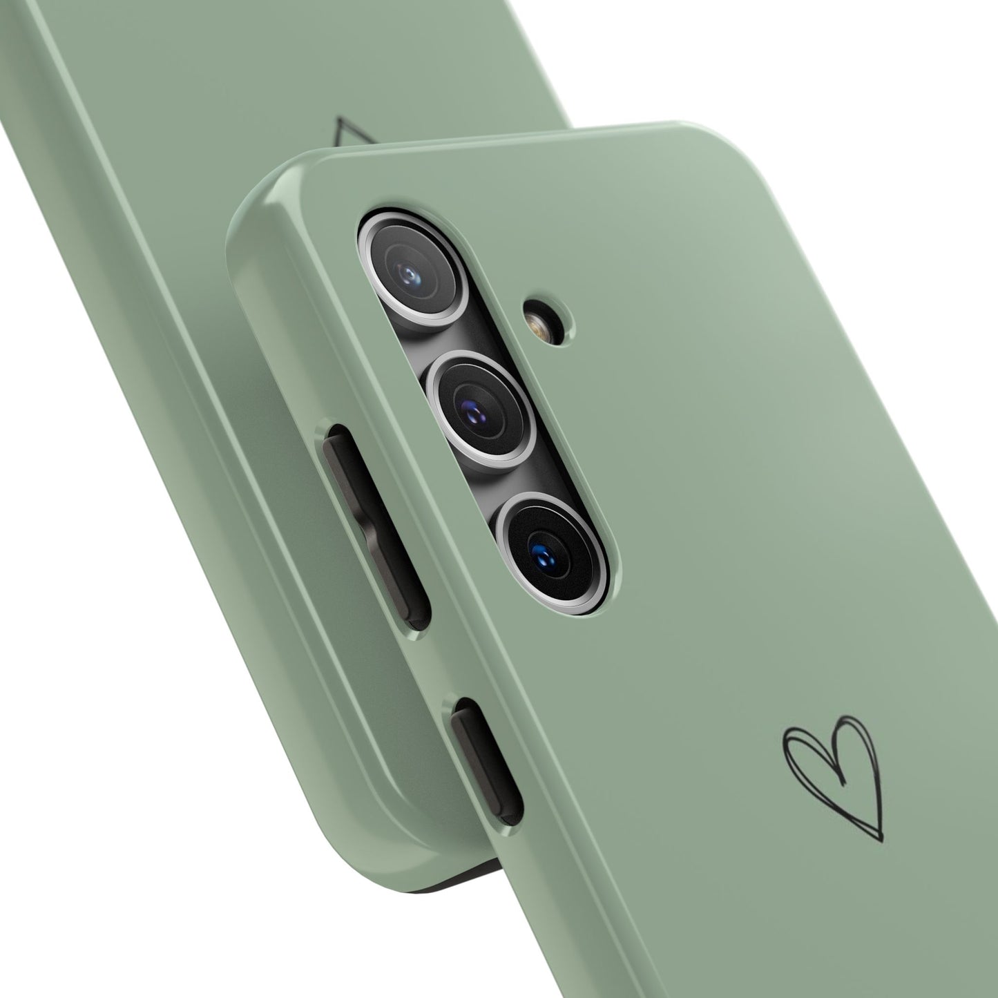 Stylish Tough Phone Cases with Heart Design, Cute Mobile Covers, Unique Gifts for Him/Her, Durable Accessories, Birthday/Friends/Valentine's