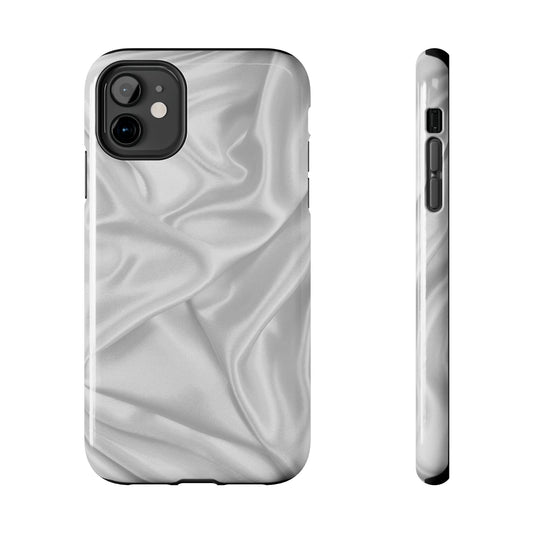 Stylish Tough Phone Cases | Elegant Silk Design | Durable Protection, Gift for Her, Minimalist Accessory, Luxury, Fashionable Cell [...]
