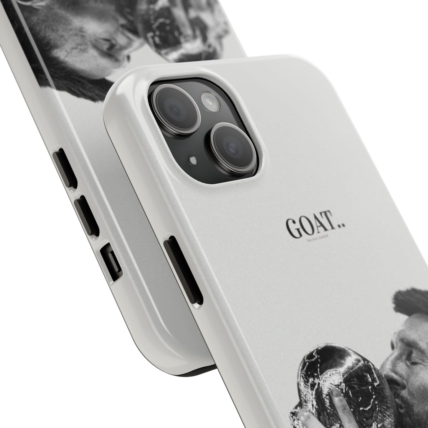 Soccer GOAT Phone Case, Tough Phone Case, Sports Accessory, Gift for Soccer Fans, Mens Birthday Gift, Unique Phone Cover