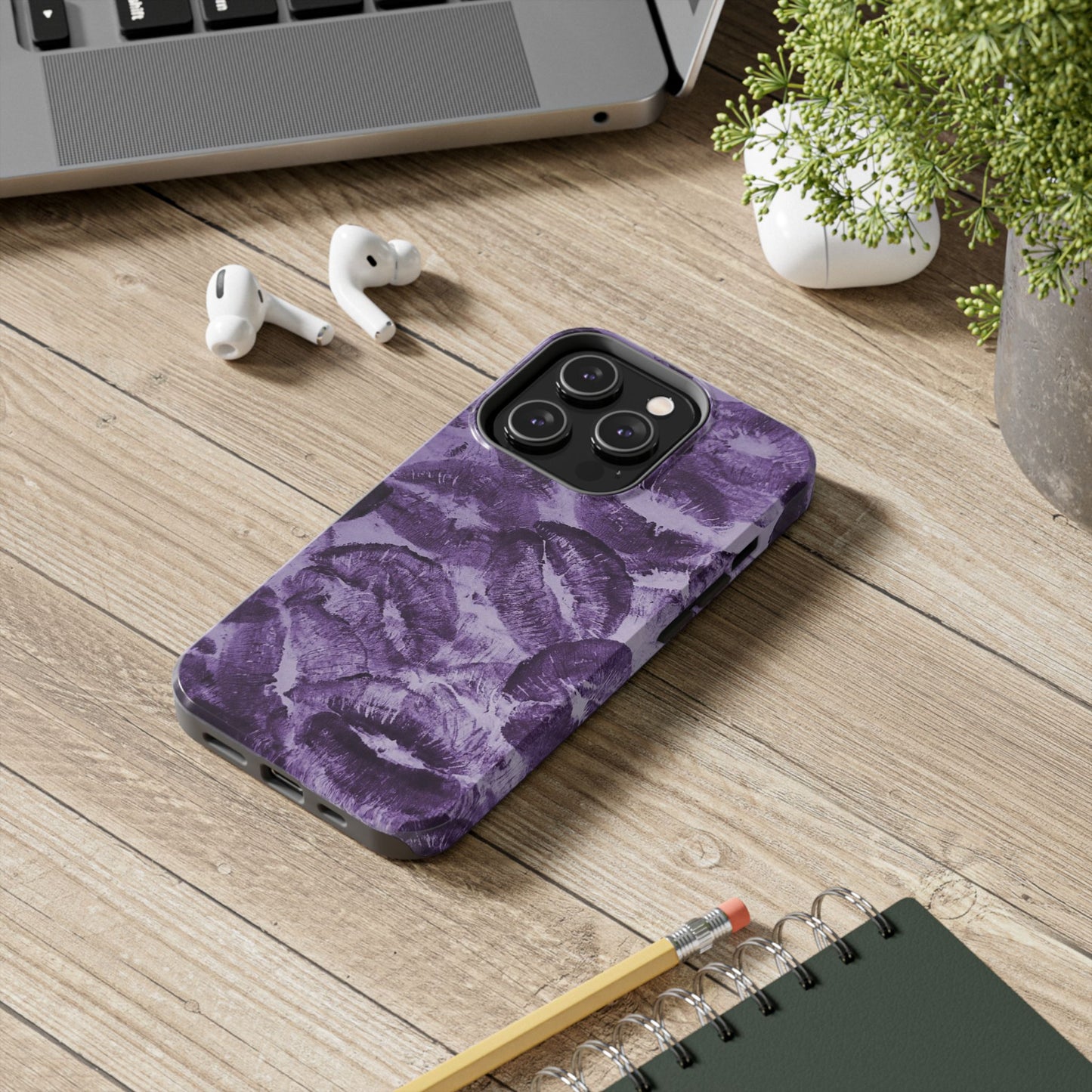 Purple Kiss Phone Case, Tough Case for iPhone & Samsung, Chic Gift for Friends, Stylish Protection, Trendy Phone Accessories