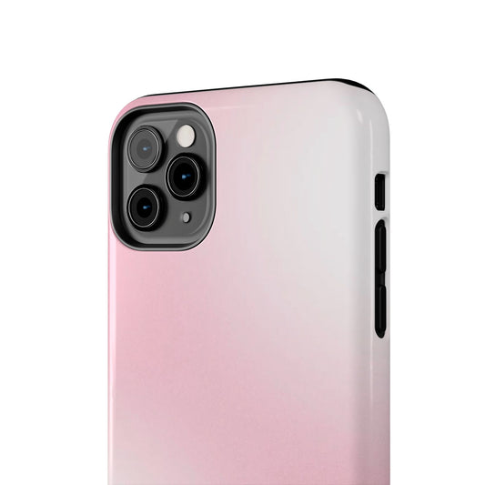 Stylish Tough Phone Cases, Durable Phone Covers, Pink Gradient Phone Case, Gift for Her, Trendy Phone Accessories