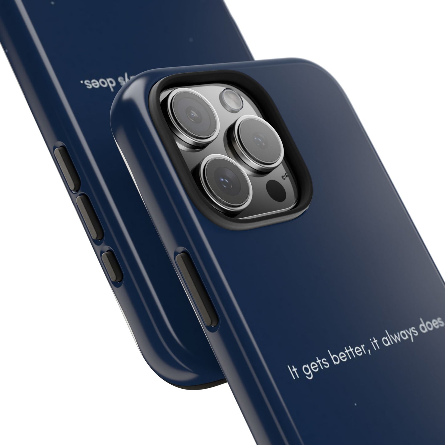 Motivational Tough Phone Cases, Anime-inspired Phone Case, Unique Gift for Friends, Phone Accessory, Encouraging Quote