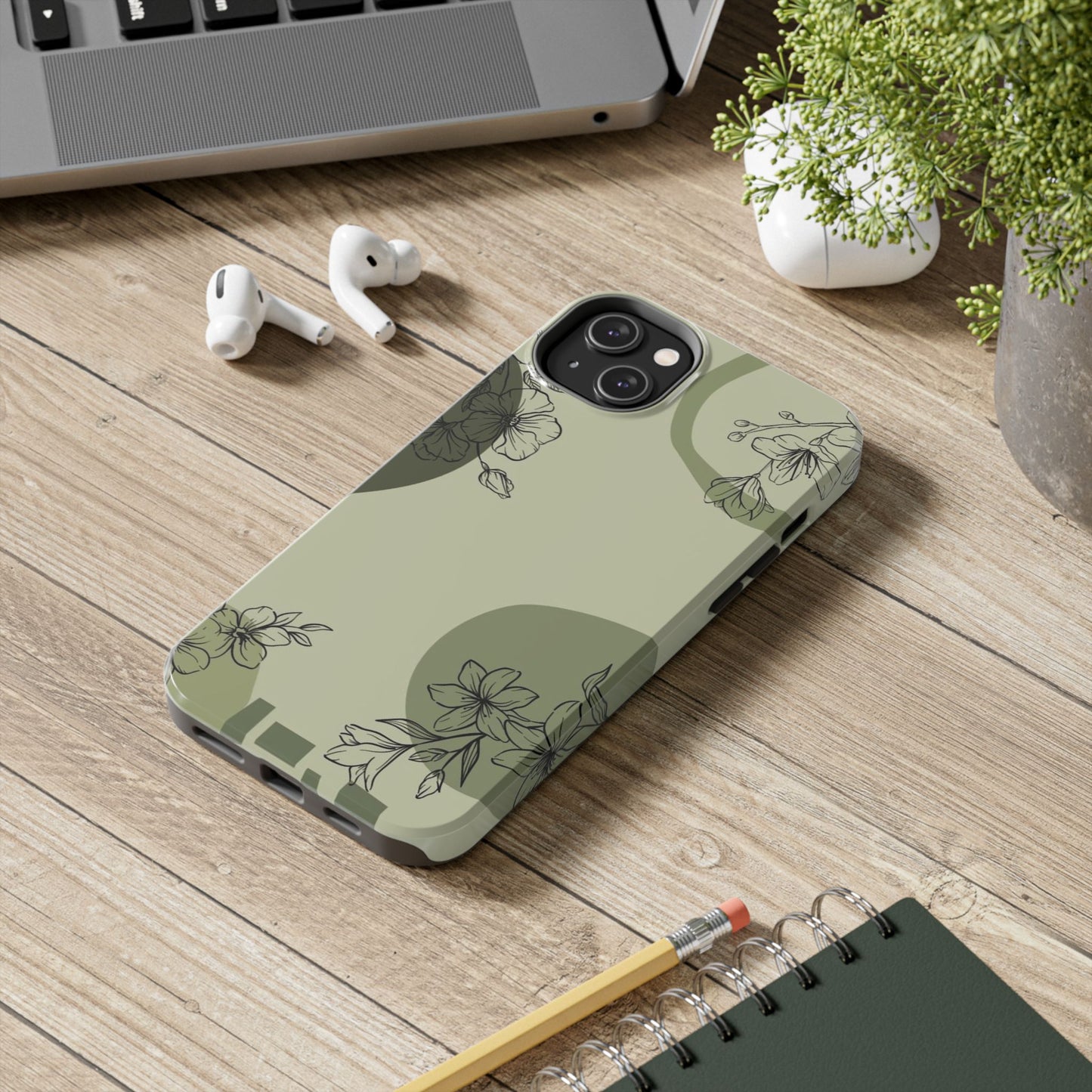 Floral Tough Phone Cases | Stylish Phone Protection | Gift for Her | Eco-friendly Accessories | Trendy Phone Cover