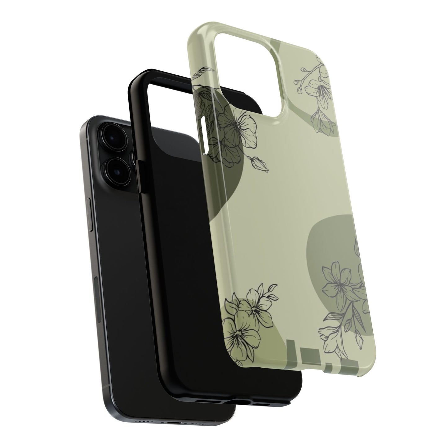Floral Tough Phone Cases | Stylish Phone Protection | Gift for Her | Eco-friendly Accessories | Trendy Phone Cover