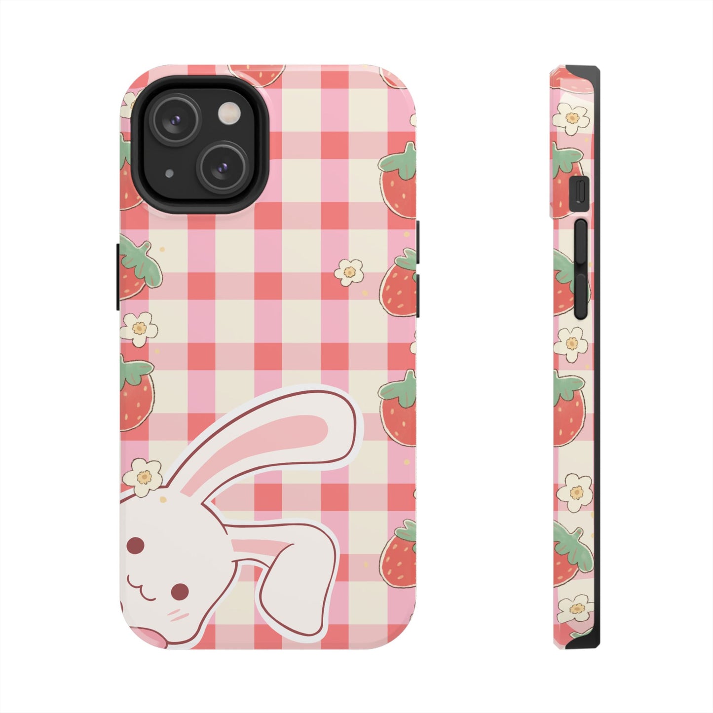 Cute Strawberry Bunny Phone Case