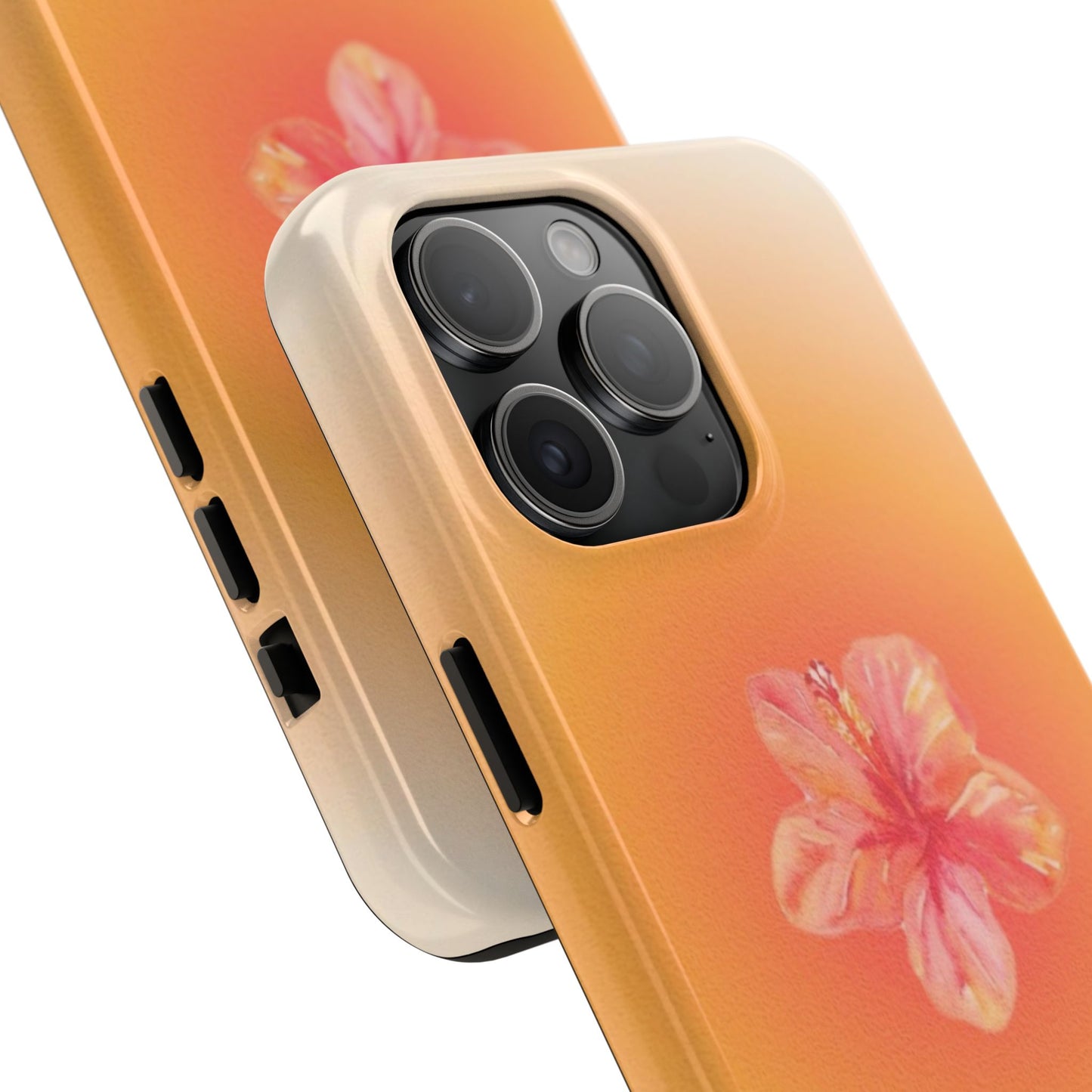 Tropical Floral Tough Phone Cases - Stylish Protection for Adventurers, Summer Vibes, Gifts for Nature Lovers, Vacation Essentials
