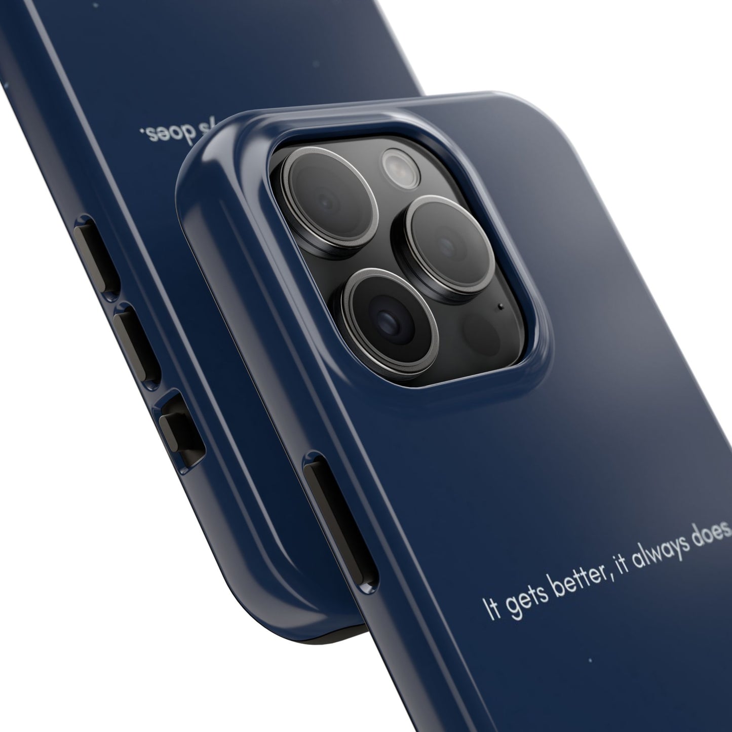 Motivational Tough Phone Cases, Anime-inspired Phone Case, Unique Gift for Friends, Phone Accessory, Encouraging Quote
