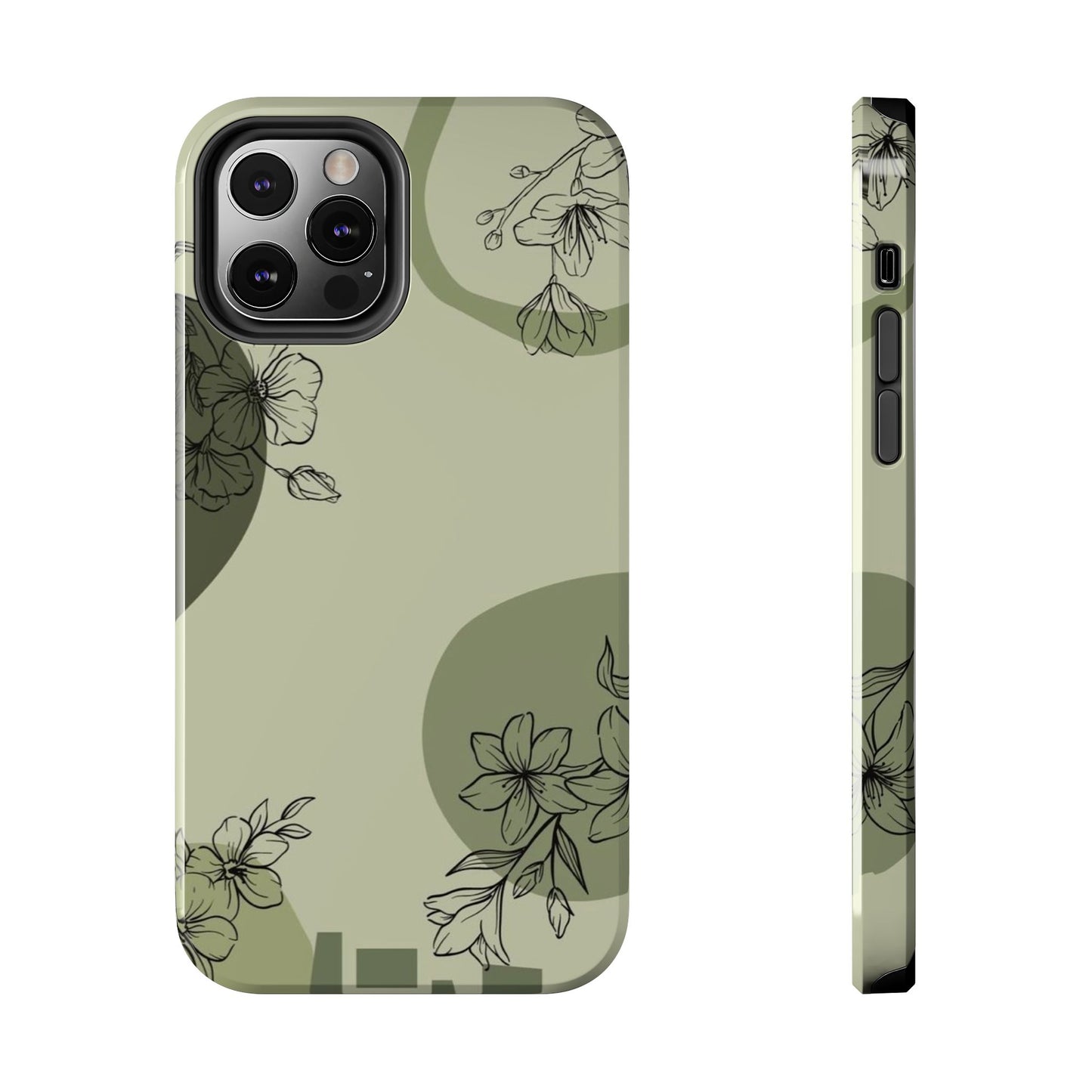 Floral Tough Phone Cases | Stylish Phone Protection | Gift for Her | Eco-friendly Accessories | Trendy Phone Cover