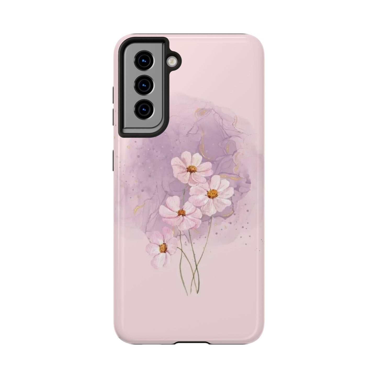 Floral Tough Phone Cases, Protective Phone Cover, Flower Design Case, Stylish Gift for Her, Mother’s Day, Birthday Present