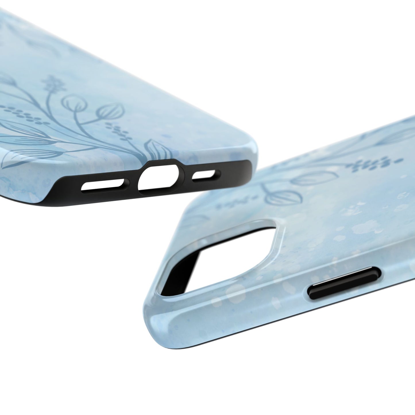 Elegant Floral Tough Phone Cases for Protection, Stylish Phone Cover, Trendy Tech Accessory, Ideal Gift for Birthdays, Mother's Day