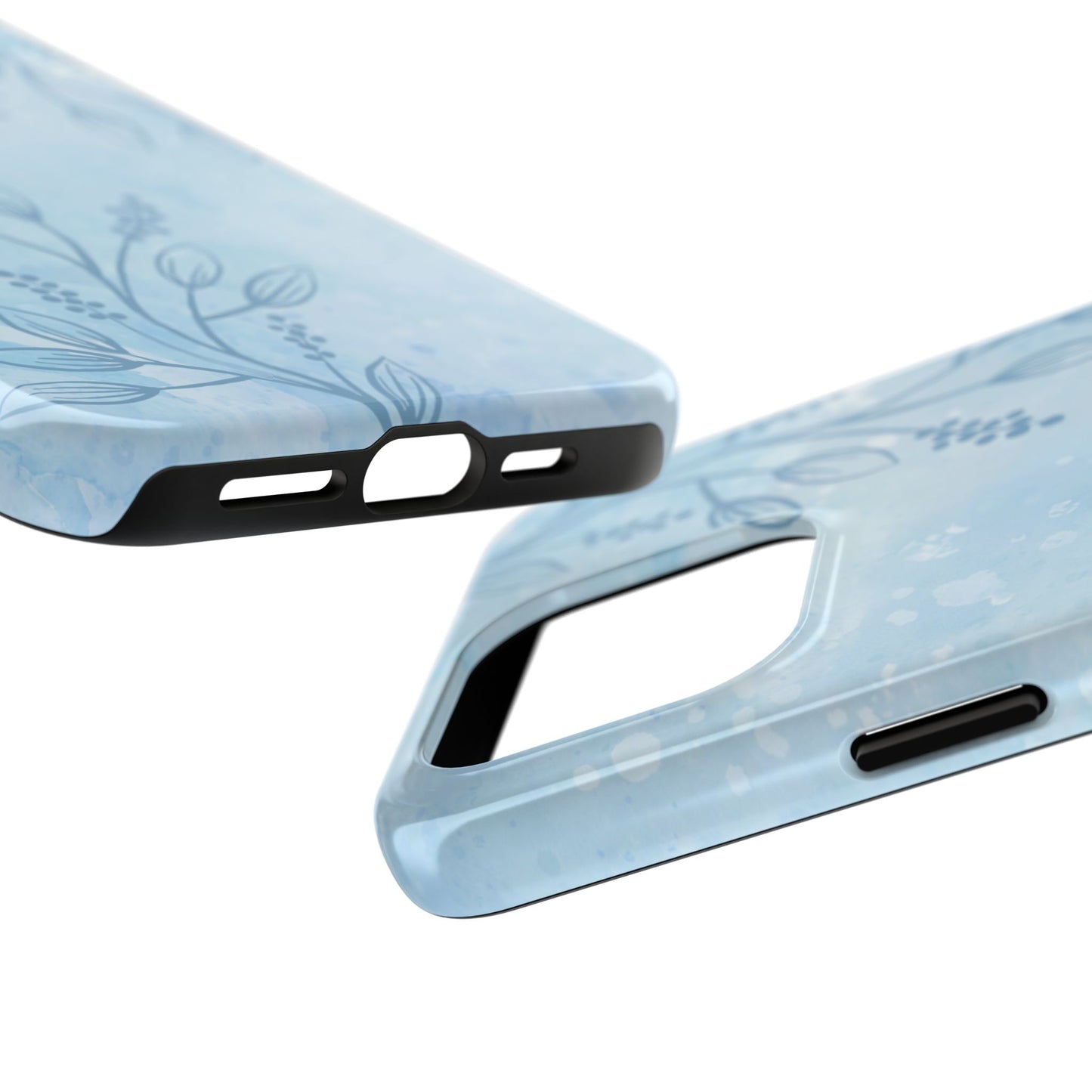 Elegant Floral Tough Phone Cases for Protection, Stylish Phone Cover, Trendy Tech Accessory, Ideal Gift for Birthdays, Mother's Day