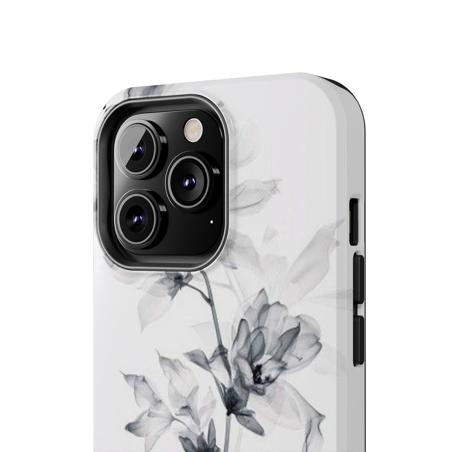 Elegant Floral Tough Phone Cases, Durable Phone Cover, Gift for Her, Protective Case, Floral Design, Stylish Accessory
