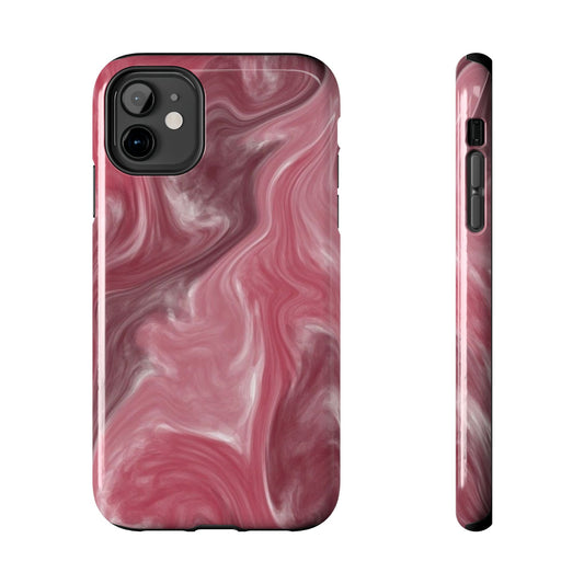 Stylish Marble Phone Case - Tough Shockproof Cover, Apple iPhone, Samsung Galaxy, Gift for Her, Trendy Accessory