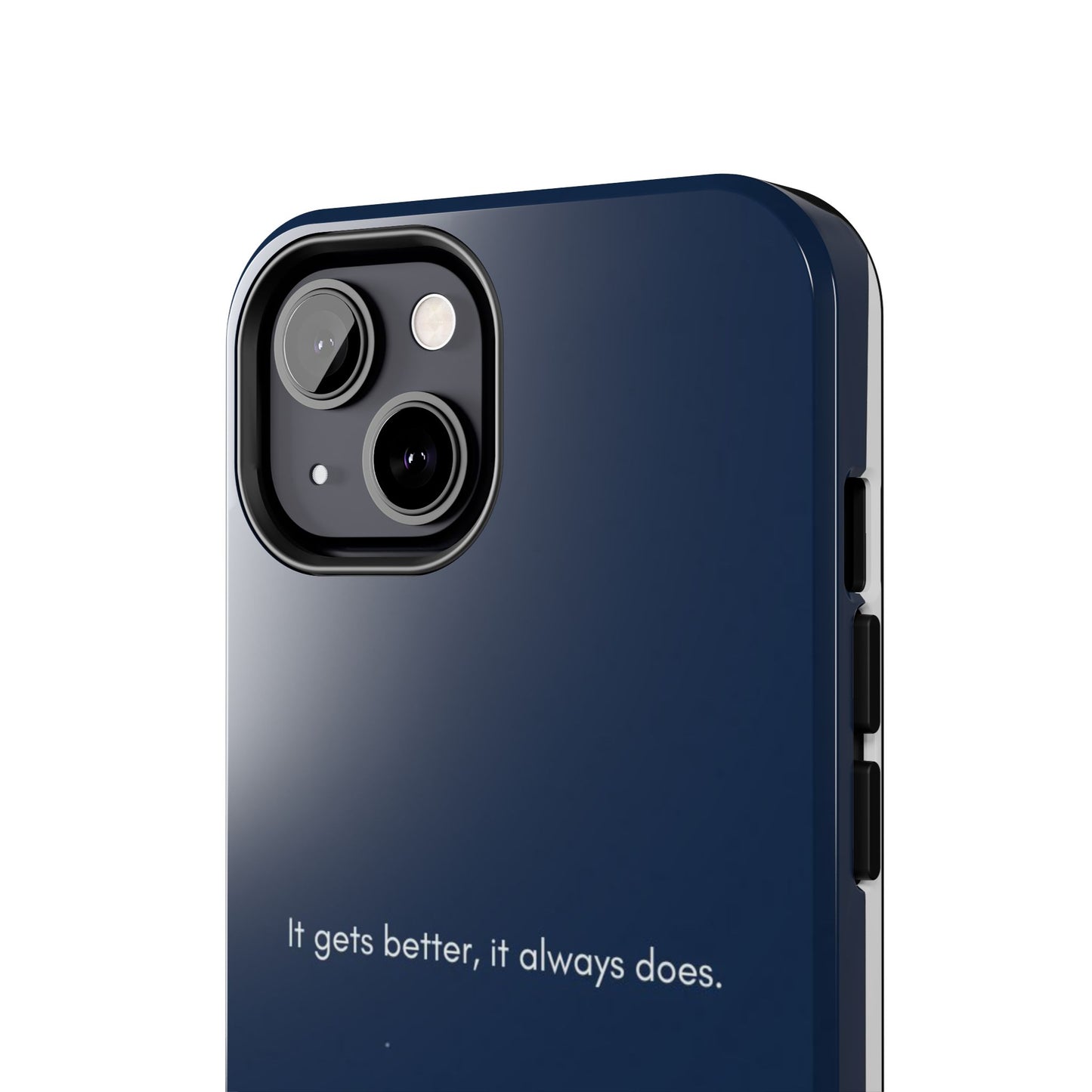 Motivational Tough Phone Cases, Anime-inspired Phone Case, Unique Gift for Friends, Phone Accessory, Encouraging Quote