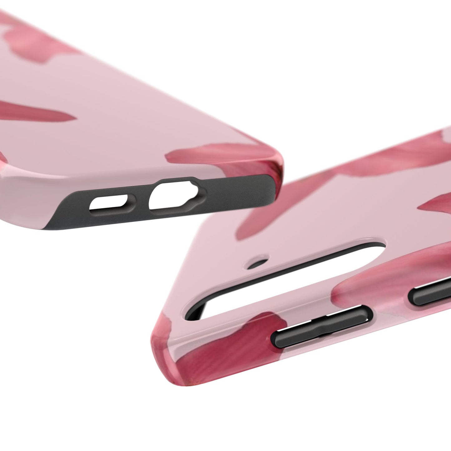 Stylish Floral Phone Case - Tough & Durable, Pink Lily Design, Perfect for Flower Lovers, Gift for Her, Seasonal Accessory, Phone Protection