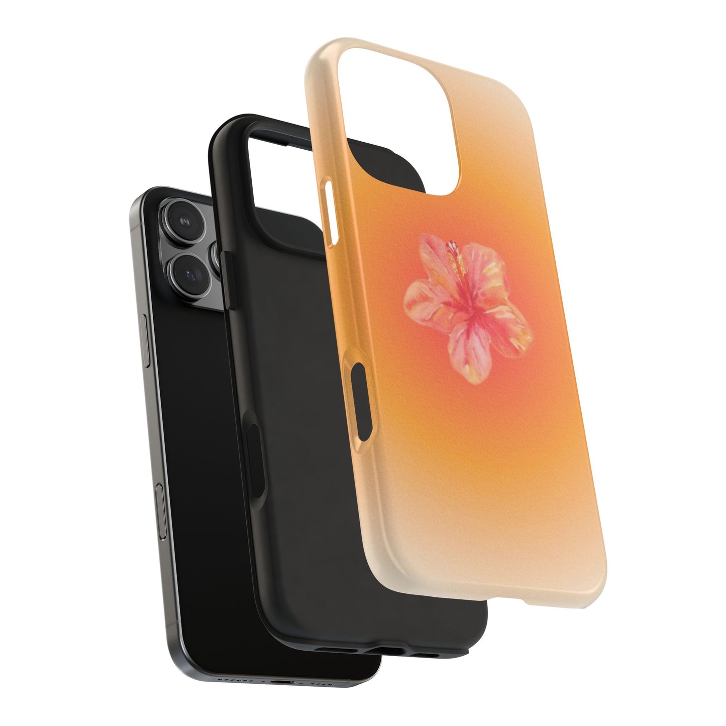 Tropical Floral Tough Phone Cases - Stylish Protection for Adventurers, Summer Vibes, Gifts for Nature Lovers, Vacation Essentials