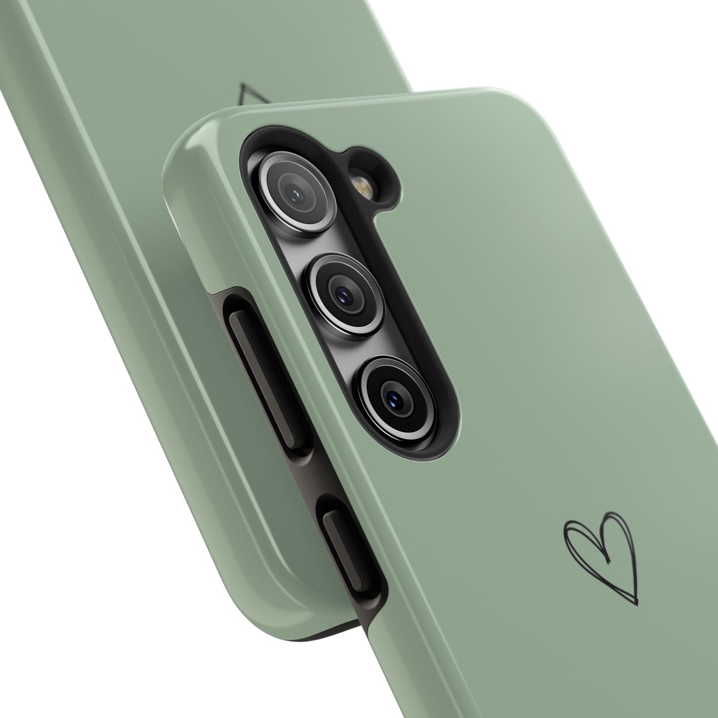 Stylish Tough Phone Cases with Heart Design, Cute Mobile Covers, Unique Gifts for Him/Her, Durable Accessories, Birthday/Friends/Valentine's