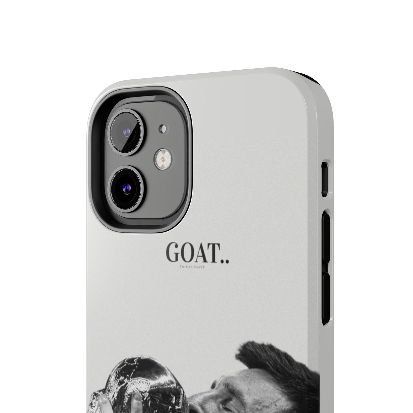 Soccer GOAT Phone Case, Tough Phone Case, Sports Accessory, Gift for Soccer Fans, Mens Birthday Gift, Unique Phone Cover