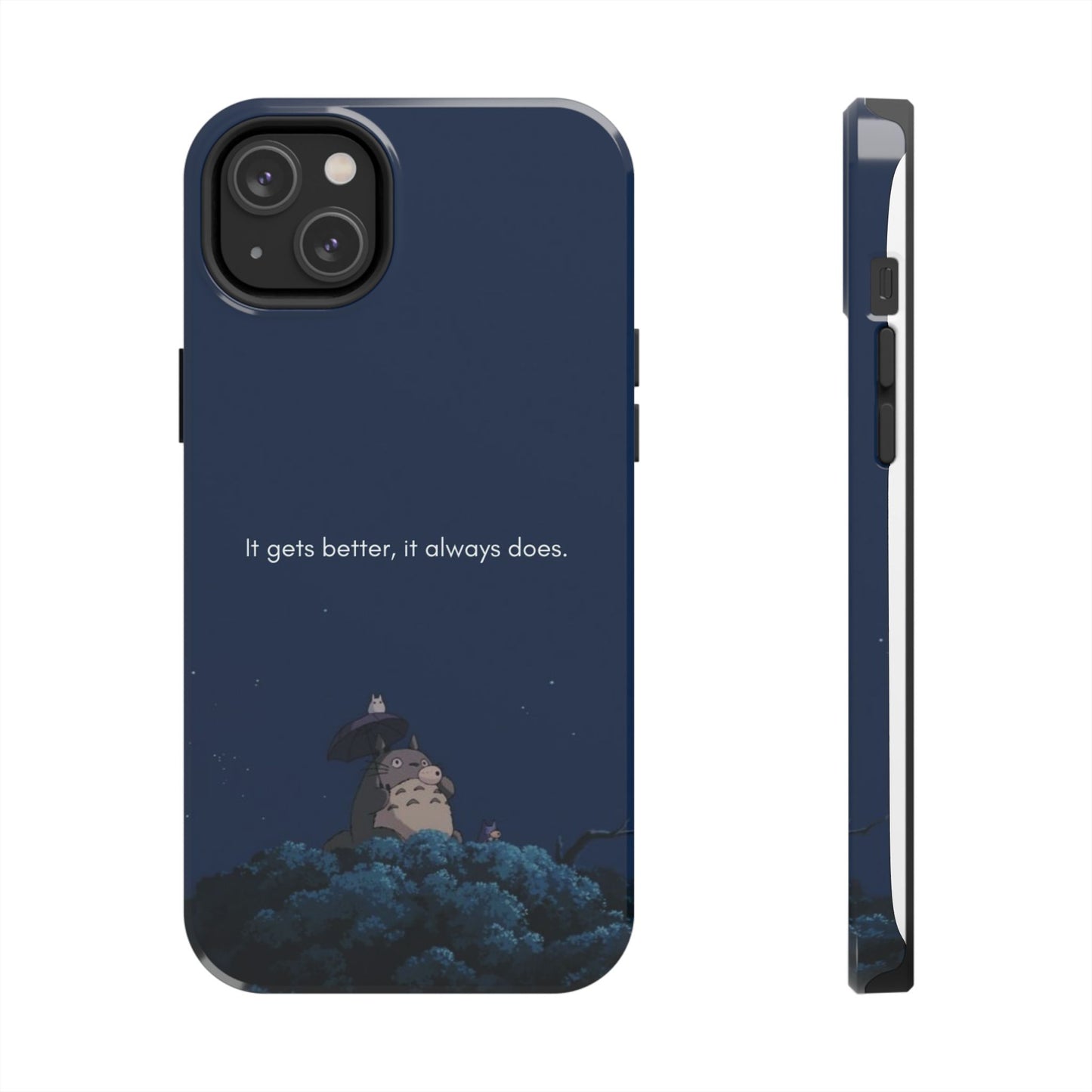 Motivational Tough Phone Cases, Anime-inspired Phone Case, Unique Gift for Friends, Phone Accessory, Encouraging Quote