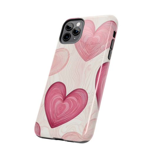 Romantic Heart Phone Cases - Cute, Durable Covers for Valentine's Day, Gift for Her, Love Decor, Phone Accessories