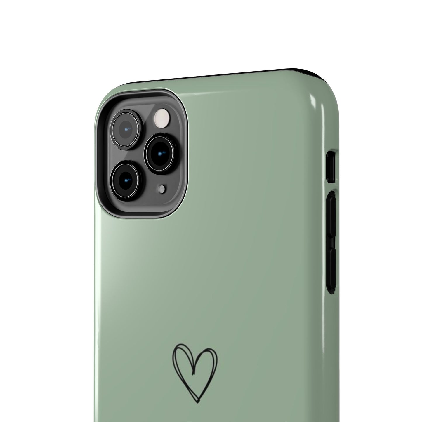 Stylish Tough Phone Cases with Heart Design, Cute Mobile Covers, Unique Gifts for Him/Her, Durable Accessories, Birthday/Friends/Valentine's